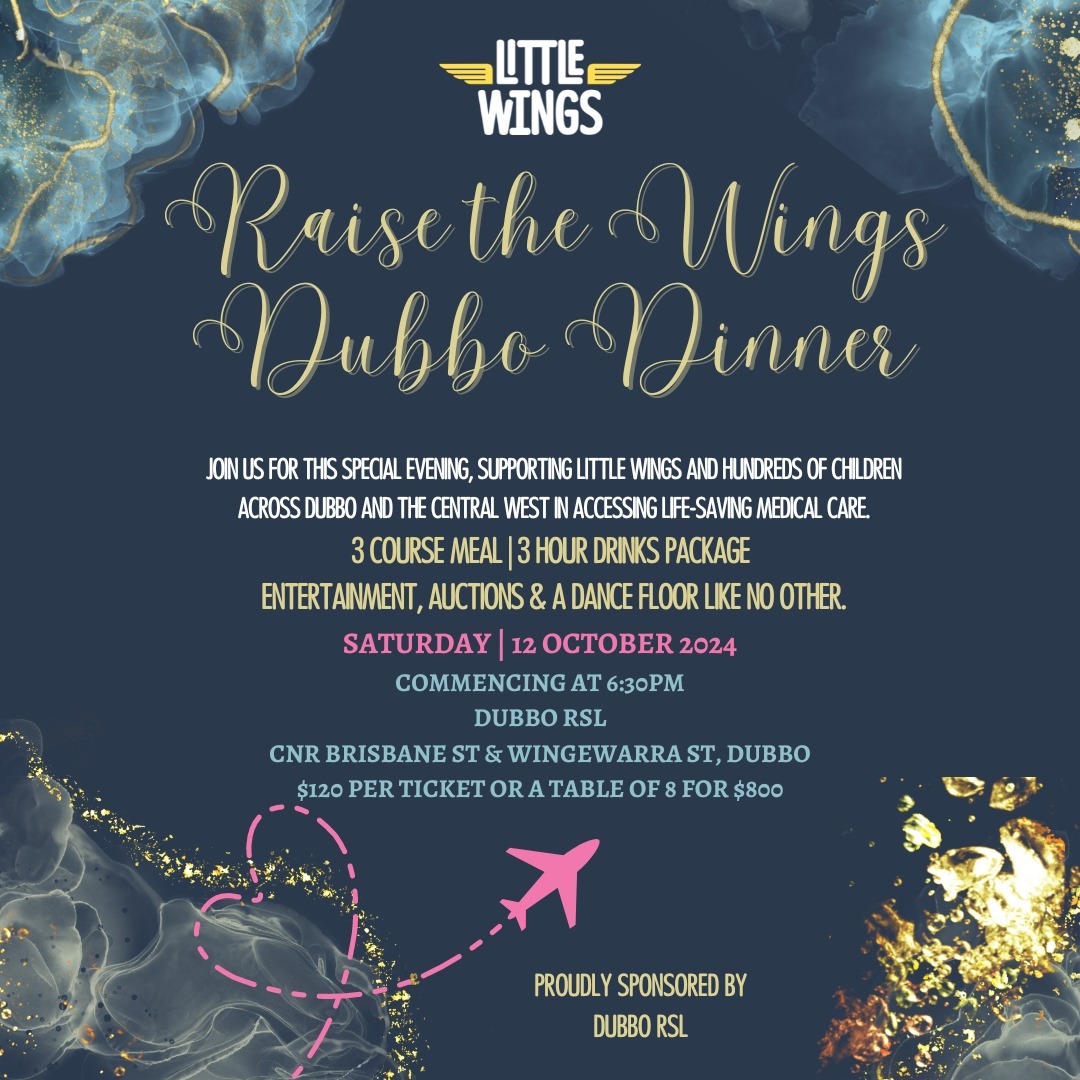 Raise the Wings Dubbo Dinner 2024 newsfeed